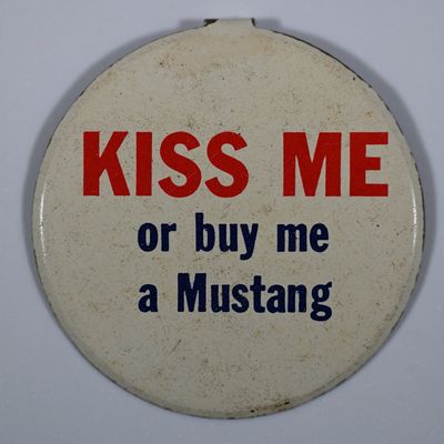 Sale Photo Thumbnail #239: Ford Motors - Kiss Me or buy me a Mustang