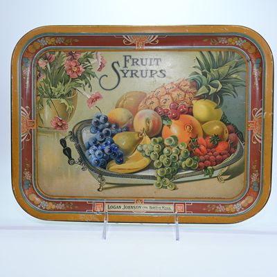 Sale Photo Thumbnail #31: Fruit Syrups - Logan Johnson Ltd Boston Massachusetts Tray