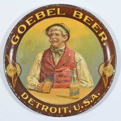 Sale Photo Thumbnail #93: Goebel Brewing Co Detroit MI Pre Pro Tip Tray