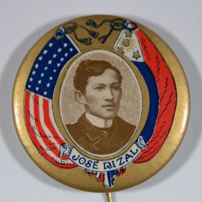 Sale Photo Thumbnail #257: Jose Rizal - Philippines National Hero and Martyr Pin Pinback