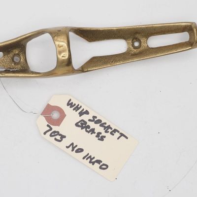 Sale Photo Thumbnail #702: 6.25''L Brass whip socket