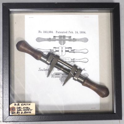 Sale Photo Thumbnail #301: A.B. Smith double screw, double handle wrench