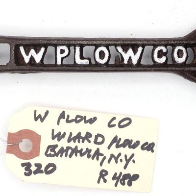 Sale Photo Thumbnail #320: 6.25''L "W Plow Co 2"