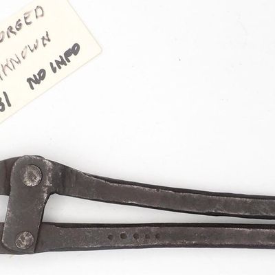 Sale Photo Thumbnail #531: 16.25''L Hand-forged plier wrench