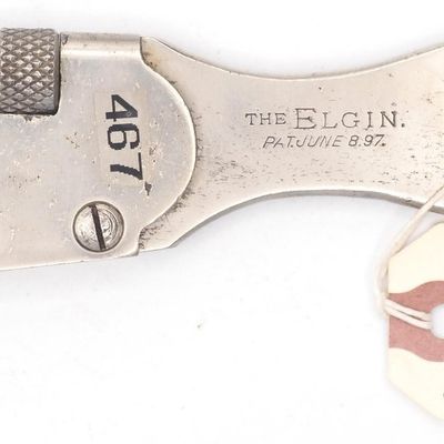 Sale Photo Thumbnail #225: 7''L "The Elgin Pat June 8, 97"