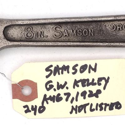 Sale Photo Thumbnail #240: 8''L "8 In. Samspon Dropped Forged Steel"