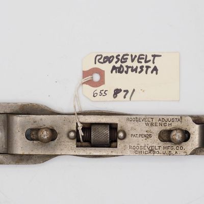 Sale Photo Thumbnail #655: 8''L Roosevelt Adjusta Wrench