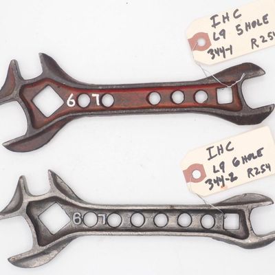 Sale Photo Thumbnail #344: (2) 8"L IHC "67" wrenches
