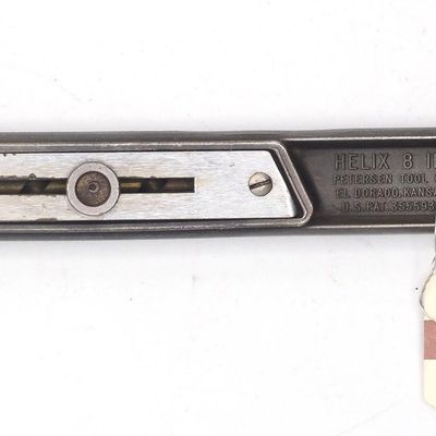Sale Photo Thumbnail #618: 8.5''L Helix 8 IN. Petersen Tool Co.