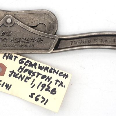 Sale Photo Thumbnail #252: 8''L "8 In Nut Gearench Trademark