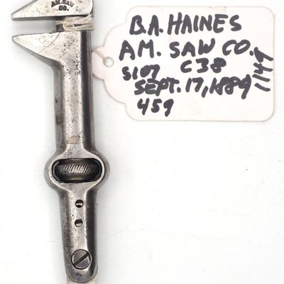 Sale Photo Thumbnail #459: "AM Saw Co"
