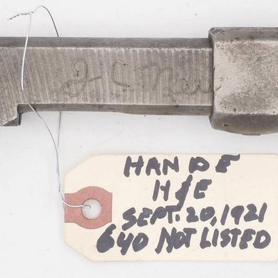 Sale Photo Thumbnail #640: 10.25''L HandE Wrench Co. RARE notched jaw variant