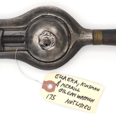 Sale Photo Thumbnail #175: 12.5''L Eureka, Kinsman & Merrill oil can wrench