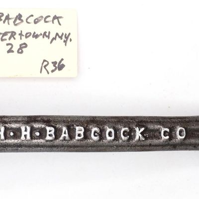 Sale Photo Thumbnail #395: 9.25''L "H.H. Babcock Co 28"