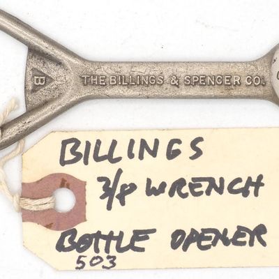 Sale Photo Thumbnail #503: 4''L "The Billings & Spencer Co."