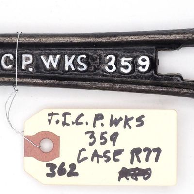 Sale Photo Thumbnail #362: 8.25''L "J.I.C.P. Wks 359" Case