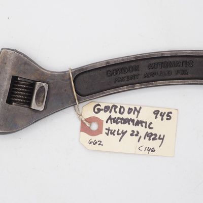 Sale Photo Thumbnail #662: 8''L "Gordon Automatic Patent App'ld For"
