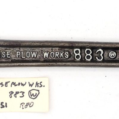 Sale Photo Thumbnail #351: 15''L "J.I. Case Plow Works