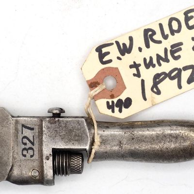 Sale Photo Thumbnail #490: 4.5''L "Lightning Wrench", E.W. Rider