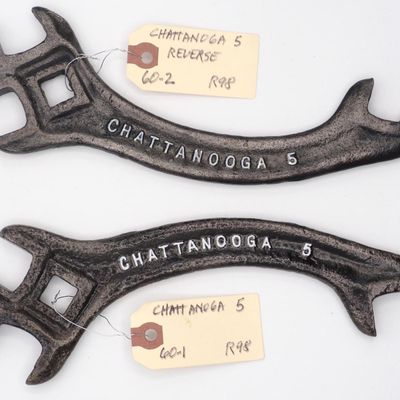 Sale Photo Thumbnail #60: (2) Chattanooga Wrenches