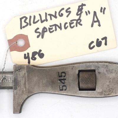 Sale Photo Thumbnail #486: 4.5''L "The Billings & Spencer Co.