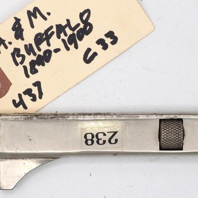 Sale Photo Thumbnail #437: 5''L "A&M Buffalo, N.Y."