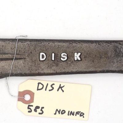Sale Photo Thumbnail #585: 14.5''L "Disk"