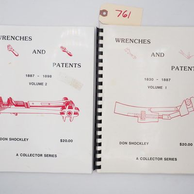Sale Photo Thumbnail #760: Wrenches & Patents, Volumes 1 & 2