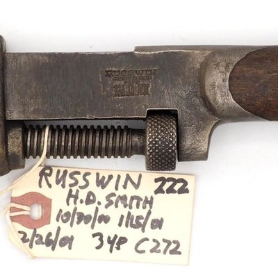 Sale Photo Thumbnail #222: 12.5''L Russwin Registered