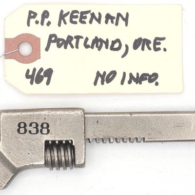 Sale Photo Thumbnail #469: 5.375''L "P.P. Keenan Co. Portland Ore"