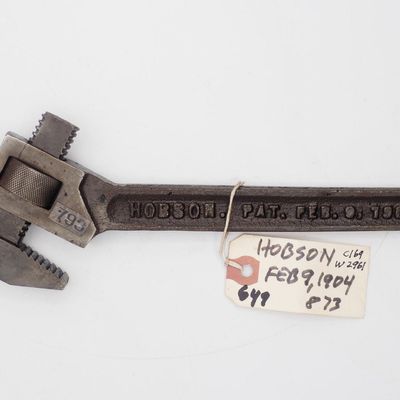 Sale Photo Thumbnail #649: 10''L "Hobson. Pat. Feb.9, 1904 10"