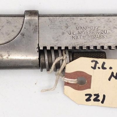 Sale Photo Thumbnail #221: 9''L "J.L. Morse & Co.