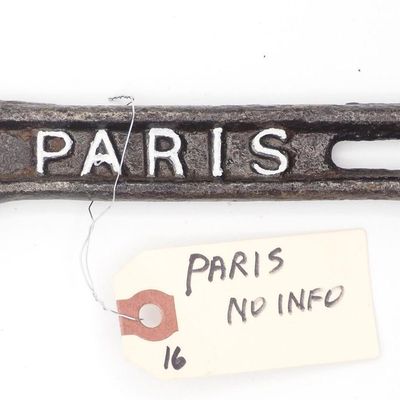 Sale Photo Thumbnail #16: 9.75''L "Paris", on back "P"