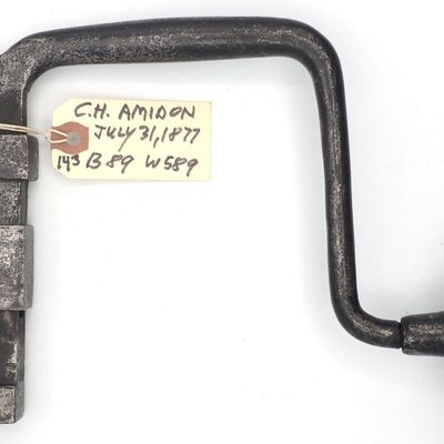 Sale Photo Thumbnail #143: 10.5''L C.H. Amidon screw adjust brace wrench