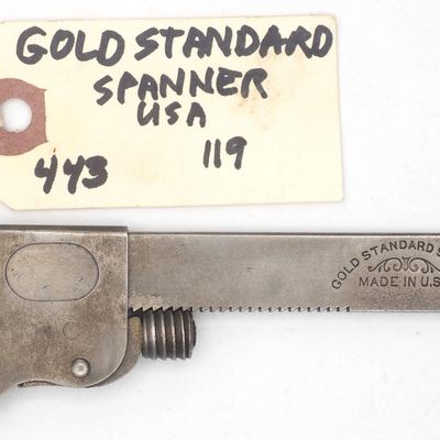 Sale Photo Thumbnail #443: 5''L "Gold Standard Spanner Made In USA"
