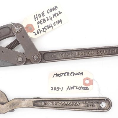 Sale Photo Thumbnail #263: (2) Masterench wrenches