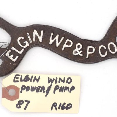 Sale Photo Thumbnail #87: 8''L "Elgin WP & P Co"