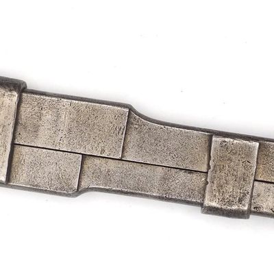 Sale Photo Thumbnail #534: 14.5''L Early single jaw with French-type nut