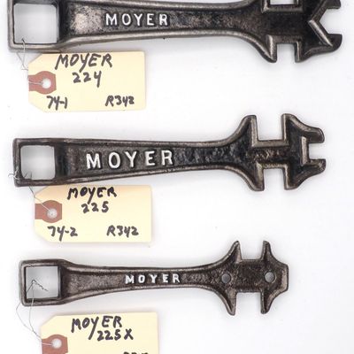 Sale Photo Thumbnail #74: (3) Moyer Wrenches