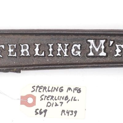 Sale Photo Thumbnail #569: "D127 Sterling M'F'G. Co"