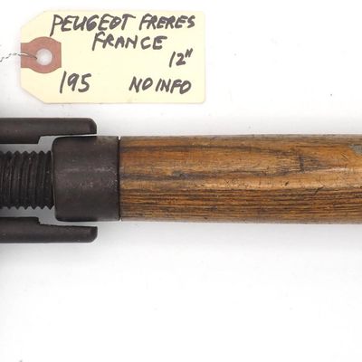 Sale Photo Thumbnail #195: 12''L Peugeot French buggy wrench