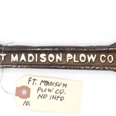 Sale Photo Thumbnail #10: 10''L "260 Ft Madison Plow Co"