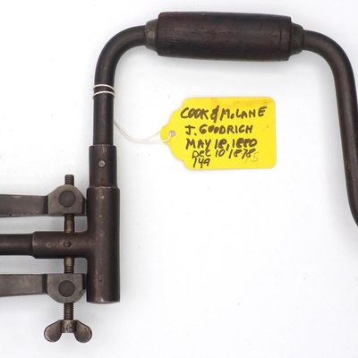 Sale Photo Thumbnail #149: 15.5''L Goodrich brace vise and wrench