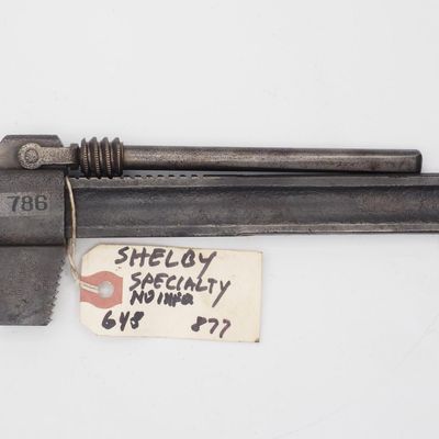 Sale Photo Thumbnail #648: 9''L "The Shelby Specialty, Shelby Ohio Patented"