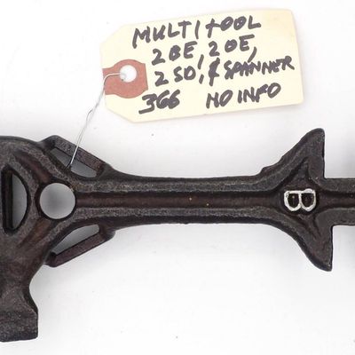 Sale Photo Thumbnail #366: 9.25''L Unknown, wrench multi-tool, RARE
