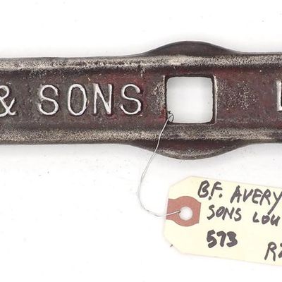 Sale Photo Thumbnail #573: 18.25''L "BF Avery & Sons Lou.Ky"