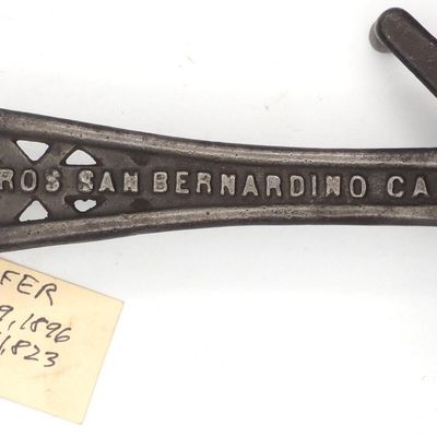 Sale Photo Thumbnail #120: 9.5''L "Shaffer Bros San Bernadino Cal"