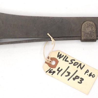 Sale Photo Thumbnail #169: 17.25''L "Wilson Pipe Wrench Patd April 3 1883"