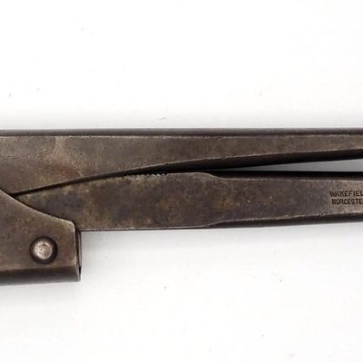 Sale Photo Thumbnail #165: 17.25''L "Wakefield Wrench Worcester Mass"