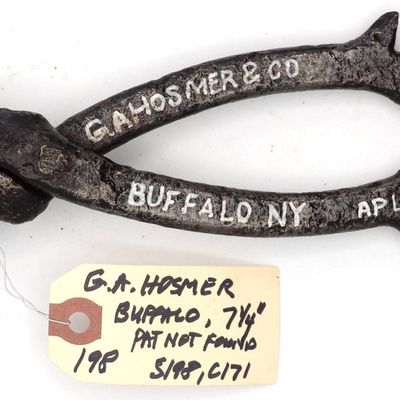 Sale Photo Thumbnail #198: 7.25''L "G.A. Hosmer & Co Buffalo NY"